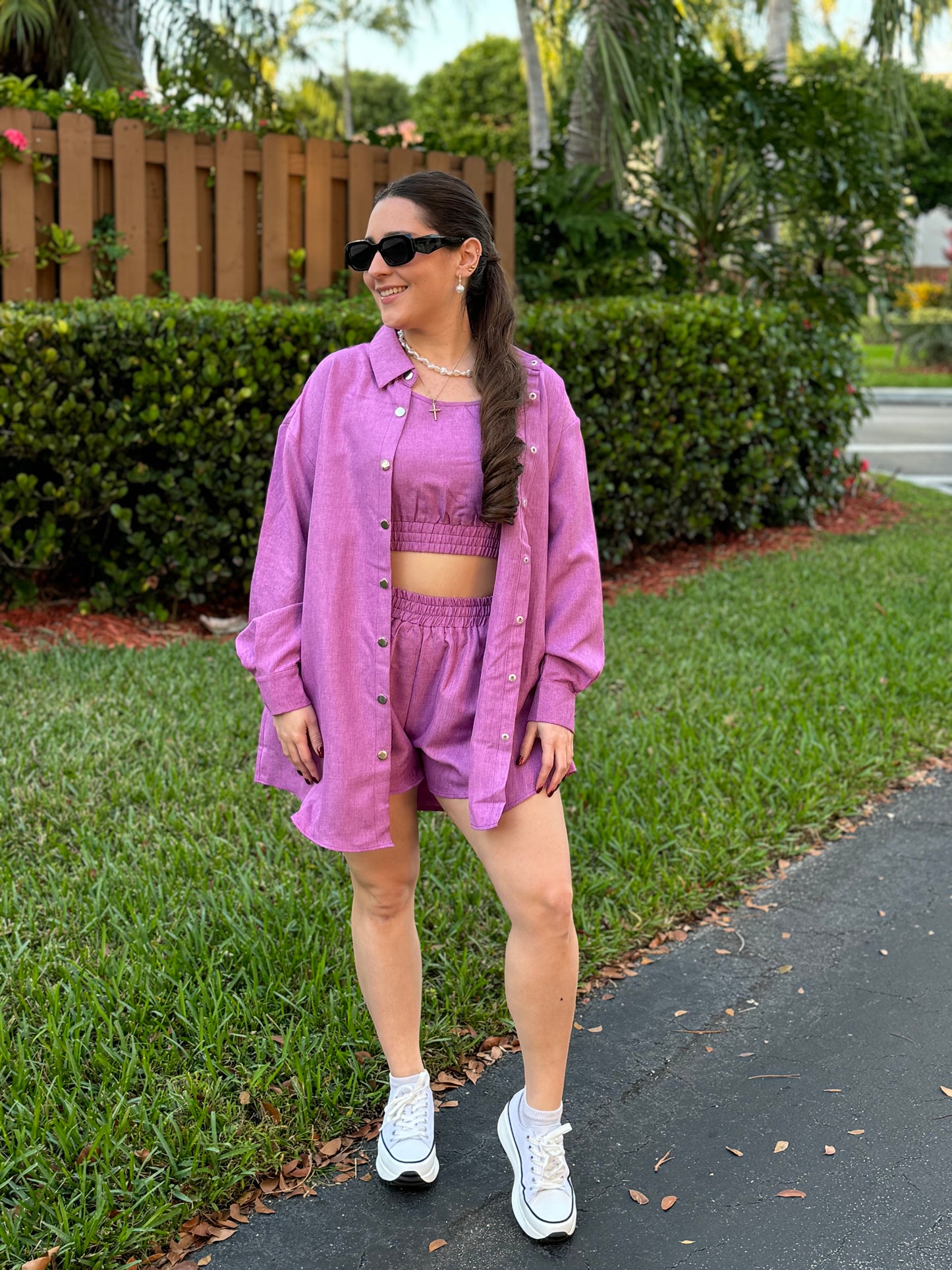 Caracas Purple Set